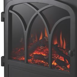 Focal Point Hurst Electric Stove Suite Grey Painted-Effect 1120mm x 350mm x 1000mm