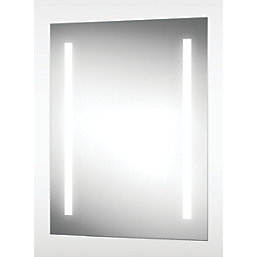 Sensio Ester Plus Rectangular Illuminated Bathroom Mirror With 781lm LED Light 500mm x 650mm