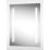 Sensio Ester Plus Rectangular Illuminated Bathroom Mirror With 781lm LED Light 500mm x 650mm