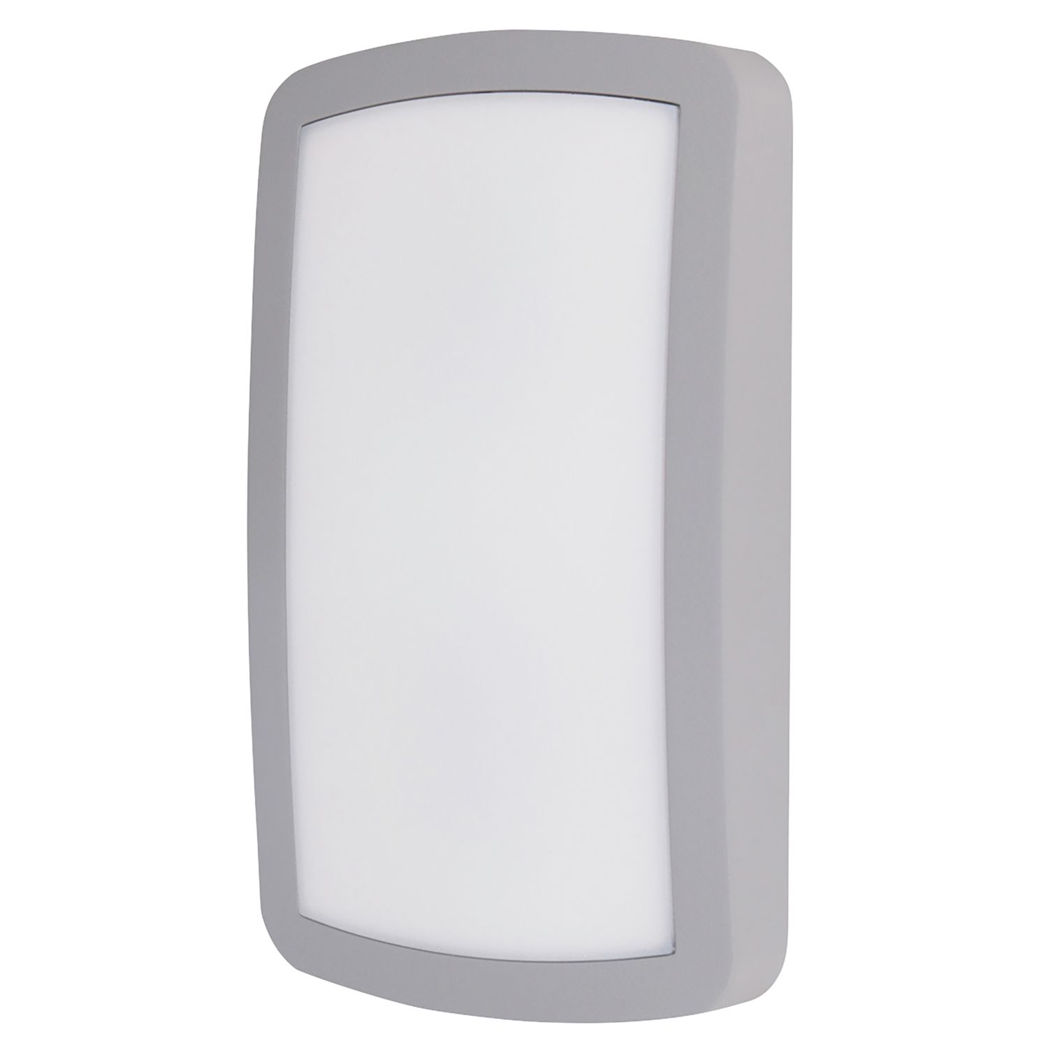LAP Indoor Rectangular LED Bulkhead Grey 11W 600lm (843PP)