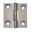 Self-Colour  Fixed Pin Butt Hinges 38mm x 36mm 2 Pack