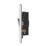 Arlec  10A 3-Gang 2-Way Light Switch  Stainless Steel