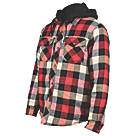 Hard Yakka Shacket Shirt Jacket Red Small 36" Chest