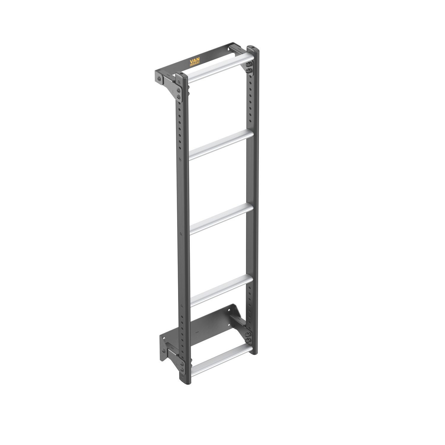 Van Guard Fiat Scudo 2022 on 5-Treads ULTI Rear Door Ladder for H1 1260mm (843VH)
