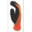 MCR Safety HydraTherm General Handling Gloves Orange/Black Large 1 Pair
