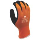 MCR Safety HydraTherm General Handling Gloves Orange/Black Large 1 Pair