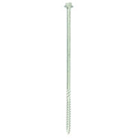 Timco In-Dex 8200INH Flanged Hex Index Timber Screws Silver Ruspert 8 x 200mm 10 Pack