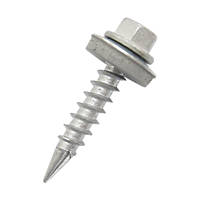 Easydrive  Flange Timber Roofing Double Slash Point Screws 6.3 x 60mm 100 Pack