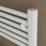 Azur 1200mm x 600mm 2048BTU White Flat Electric Towel Radiator