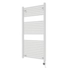 Azur 1200mm x 600mm 2048BTU White Flat Electric Towel Radiator