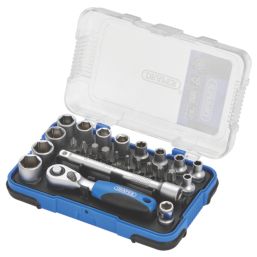 Draper  Mixed Drive Metric Socket Set 25 Pack