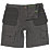 Apache APKHT Holster Pocket Work Shorts Grey / Black 34" W