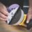 Trend  AB/150/60Z 60 Grit 12-Hole Punched Multi-Material Sanding Discs 150mm 10 Pack