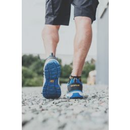 CAT Charge Size 7  Black/Blue  Water-Resistant  Safety Trainers