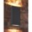 Saxby Morti Outdoor LED Twin Wall Light Anthracite Grey 10.5W 940lm