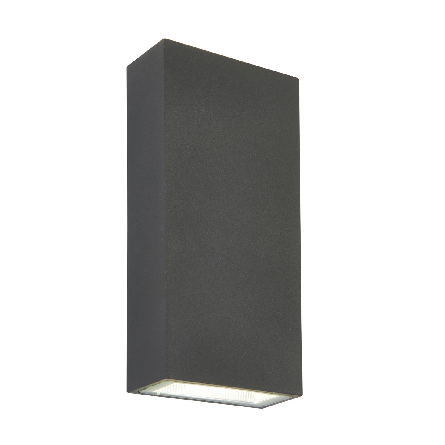 Saxby Morti Outdoor LED Twin Wall Light Anthracite Grey 10.5W 940lm (844VX)