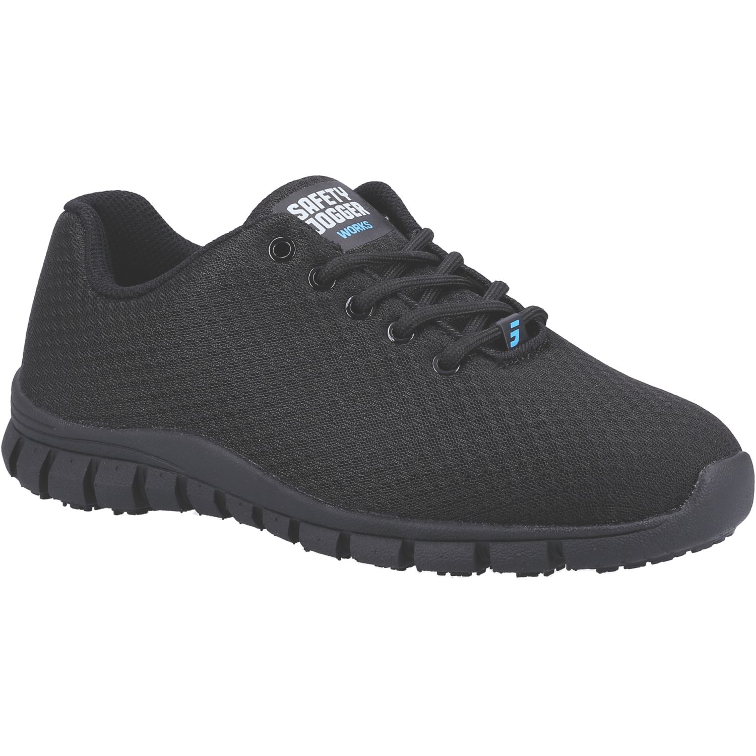 Safety Jogger Size 6 Black Occupational Work Trainers (844XC)