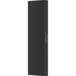 British General  2-Module Modular Blanking Plate Black