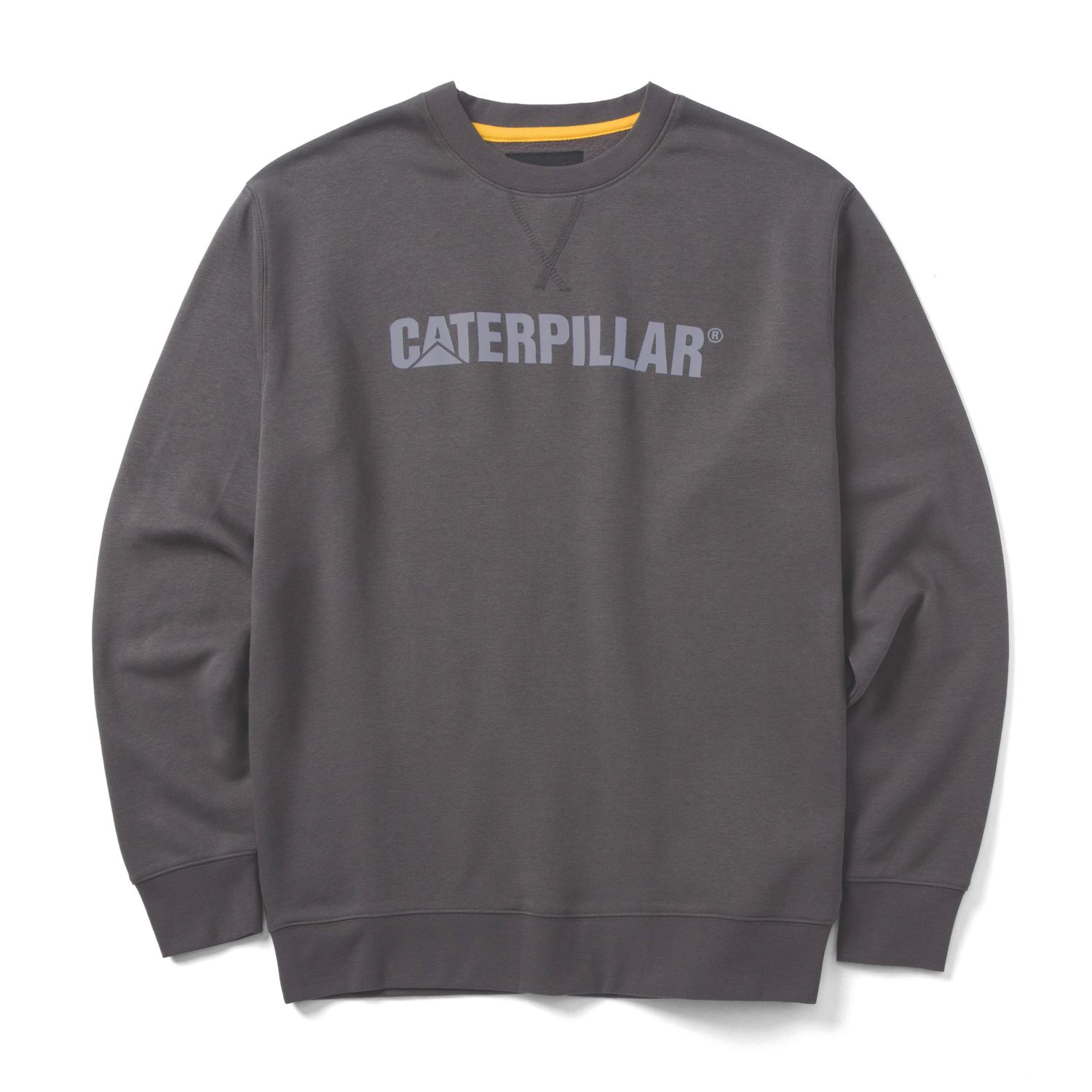 CAT Midweight Crewneck Sweatshirt Sweat Shirts Grey Medium 38" Chest (844XT)