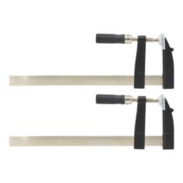 Forge Steel  F-Clamp 12" (300mm) 2 Pack