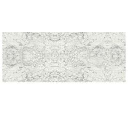 Mariz  White Marble Composite Kitchen Worktop 1240mm x 3050mm x 12mm