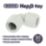 Hep2O  Plastic Push-Fit Equal 90° Elbow 22mm