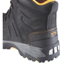 Stanley FatMax Ontario Safety Boots Black Size 9 - Screwfix