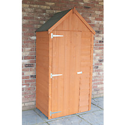 Shire  3' x 2' (Nominal) Apex Overlap Timber Garden Store
