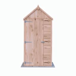 Shire  3' x 2' (Nominal) Apex Overlap Timber Garden Store