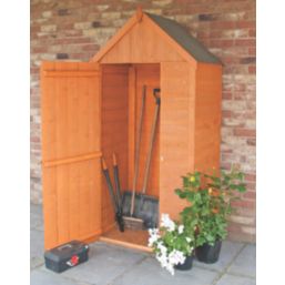 Shire  3' x 2' (Nominal) Apex Overlap Timber Garden Store