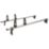 Van Guard VG270-2 Fiat Fiorino 2008 - 2023 ULTI Van Roof Bars 1400mm