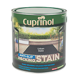 Cuprinol Anti-Slip Decking Stain Urban Slate 2.5Ltr