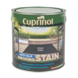 Cuprinol  2.5Ltr Urban Slate Anti Slip Decking Stain