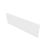 Heavy Duty Straight Bath Front Panel 1700mm White Gloss