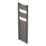 Flomasta 1600mm x 500mm 2480BTU Black Curved  Towel Radiator