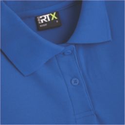 Pro RTX  Womens Polo Shirt Royal Blue Size 18