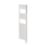 Flomasta 1800mm x 500mm 1706BTU Chrome Flat Electric Towel Radiator