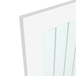 Green & Taylor P10 1-Clear Light Satin Painted White Wooden Cottage Internal Door 1981mm x 762mm
