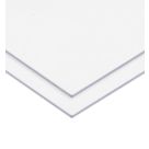 Radmat Building Materials Polycarbonate Clear Glazing Sheet 1020mm x 620mm x 2mm 2 Pack