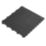COBA Fatigue-Lock Interlocking Floor Tile Black 24mm