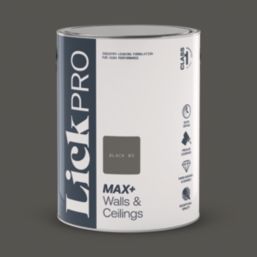 LickPro Max+ 5Ltr Black 03 Matt Emulsion  Paint