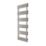 Time 1560mm x 500mm 2992BTU Silver Flat Designer Towel Radiator