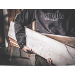 Scruffs Trade Work Hoodie Black Medium 42" Chest