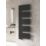 Reina 1124mm x 550mm 1834BTU Black Flat Designer Towel Radiator