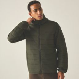 Regatta Helfa  Padded Jacket Dark Khaki 3X Large 49-51" Chest