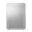 Croydex Chawston Rectangular Illuminated Mirror With 649lm LED Light 500mm x 700mm