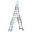 TB Davies  Aluminium 8.1m Combination Ladder