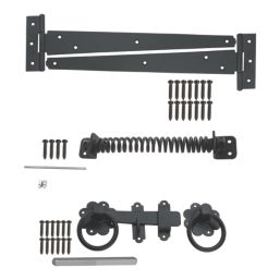 Smith & Locke Gate Latch Kit Black