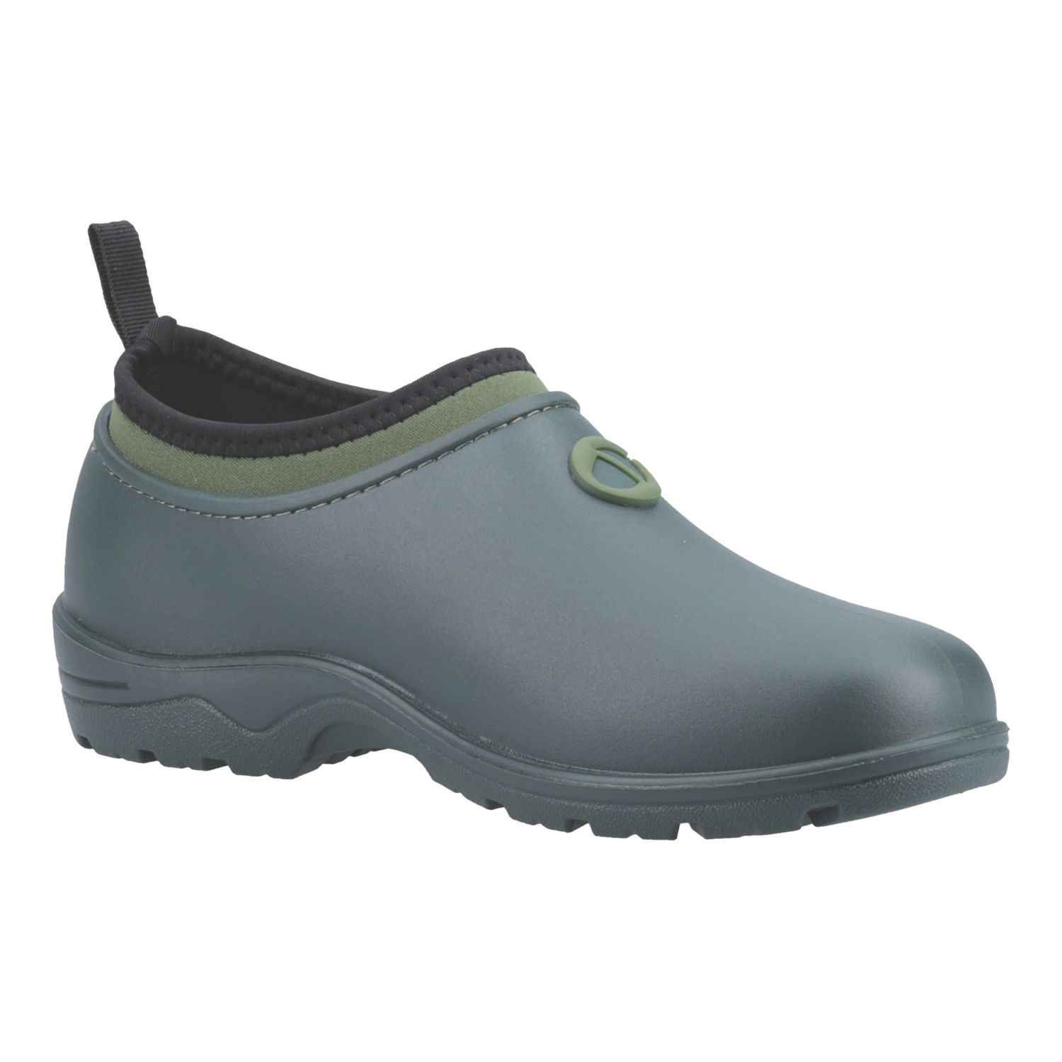Cotswold Perrymead Size 6 Womens Green Waterproof Slip-On Non Safety Trainers (845YG)