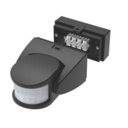LAP  Indoor & Outdoor White/Black PIR Standalone Sensor 180°
